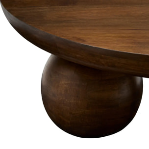 Table basse Abekas bois de manguier 90x90x30cm