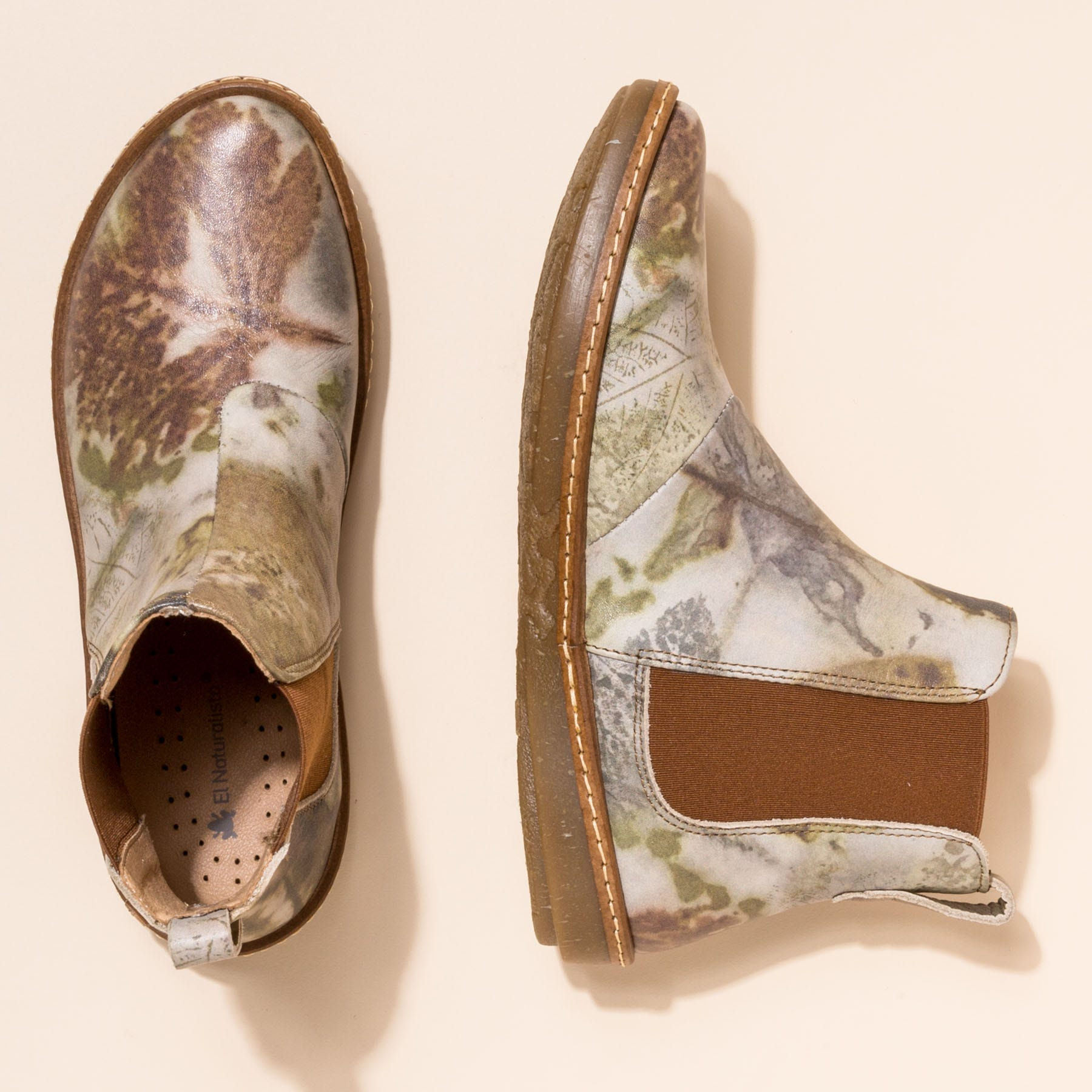 Botines N5310 FANTASY LEATHER AUTUMN/ CORAL color Autumn