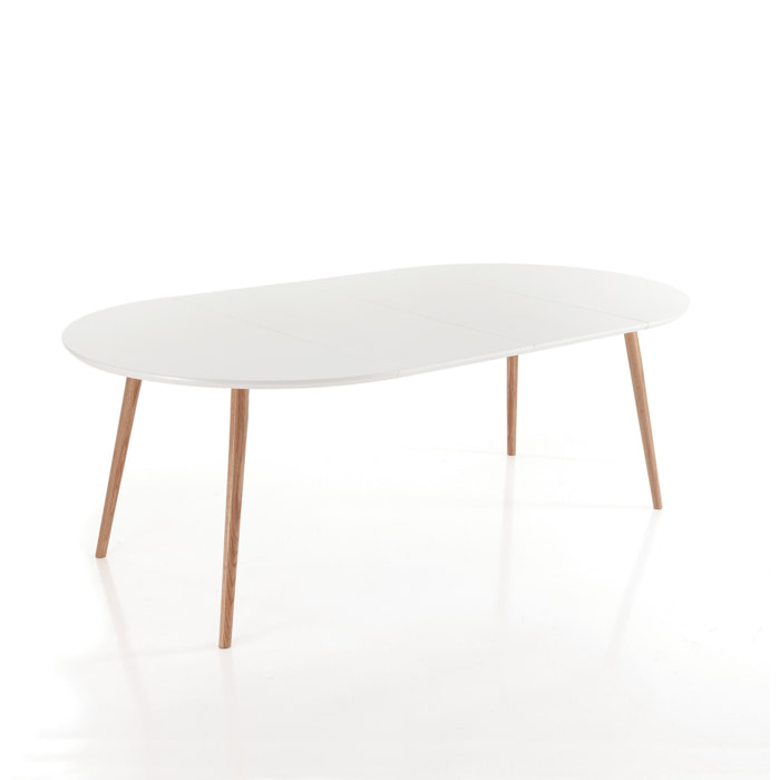 Tomasucci table ronde extensible EGO WOOD Multicolore