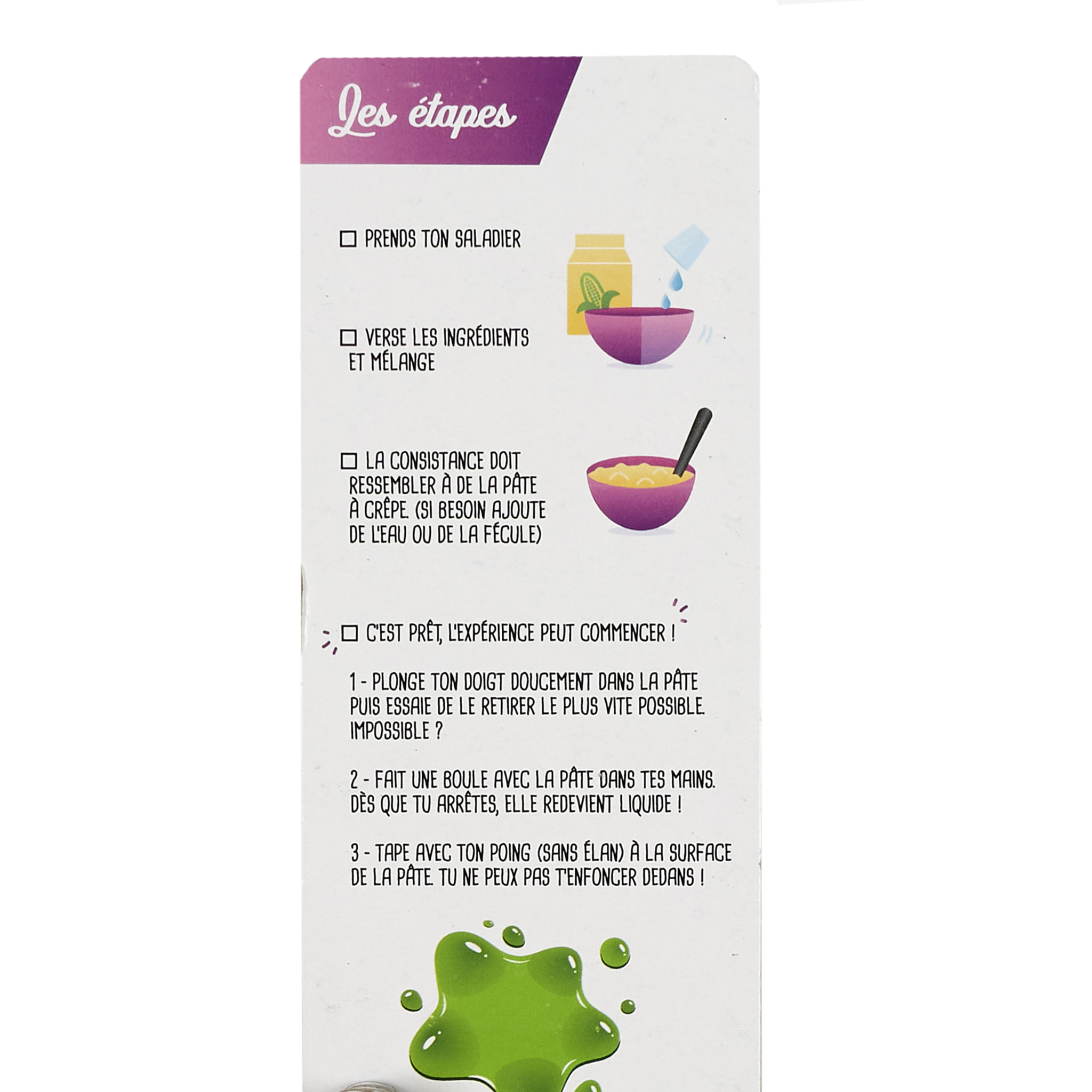 CARTES EDUCATIVES RECETTES DU SCIENTIFIQUE