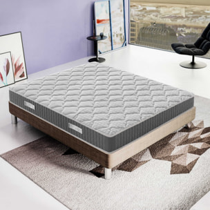 Materasso 160x190 in Memory Foam - Ortopedico - Alto 20 cm - 5 cm Memory Foam Termico