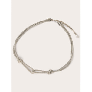 Motivi - Cinturón joya con nudos - Argento