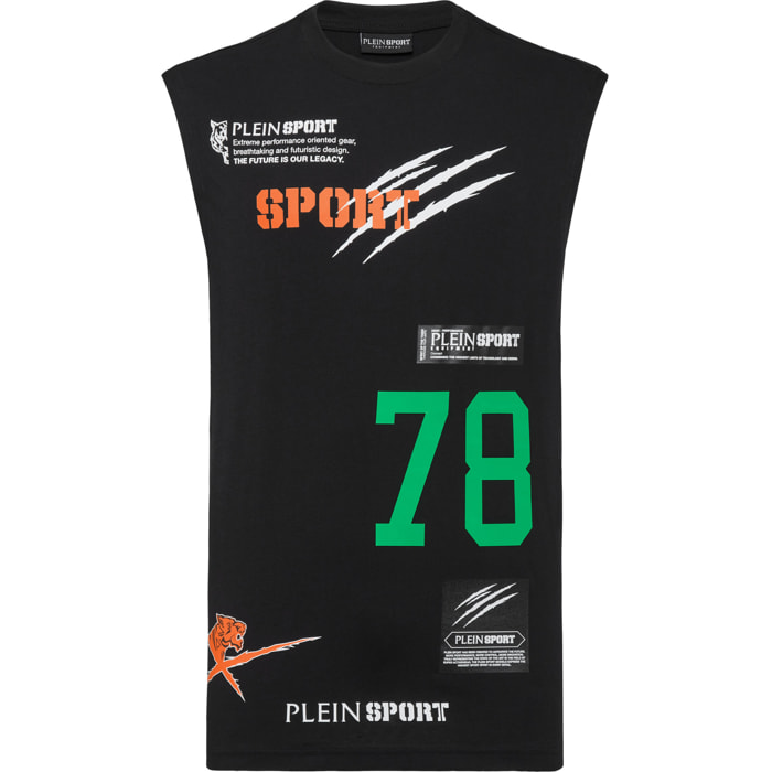 PLEIN SPORT Tank Top MULTILOGO