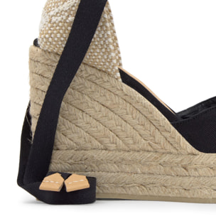 Alpargata Chiara cuña de yute 11cm doble plataforma