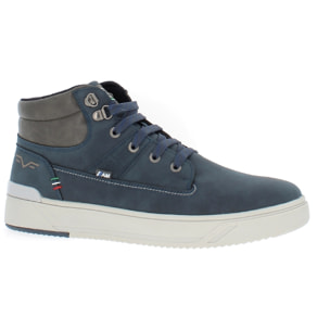 Armata di Mare Scarpe Uomo Sneakers Mid Stringate con Soletta Rimovibile in Memory Foam AMU W23D432 Navy