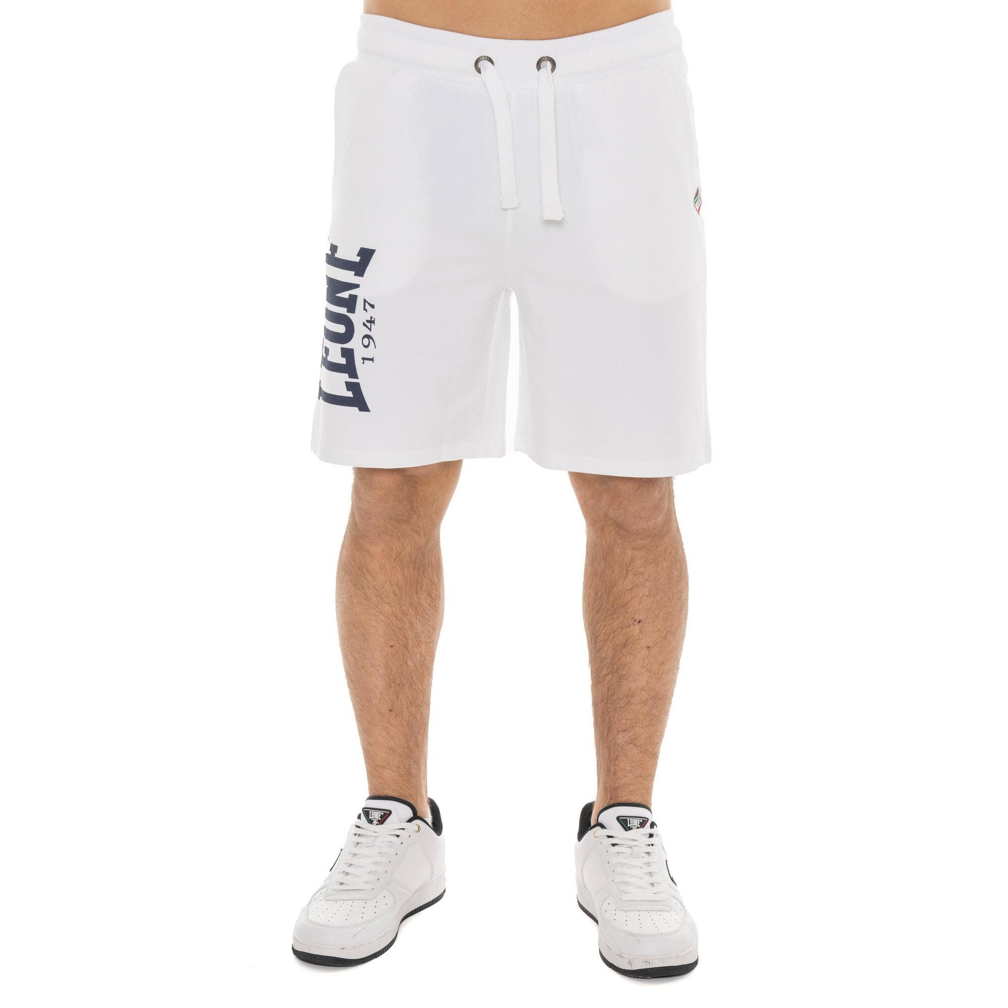 Pantaloncini da uomo con logo grande Leone Basic