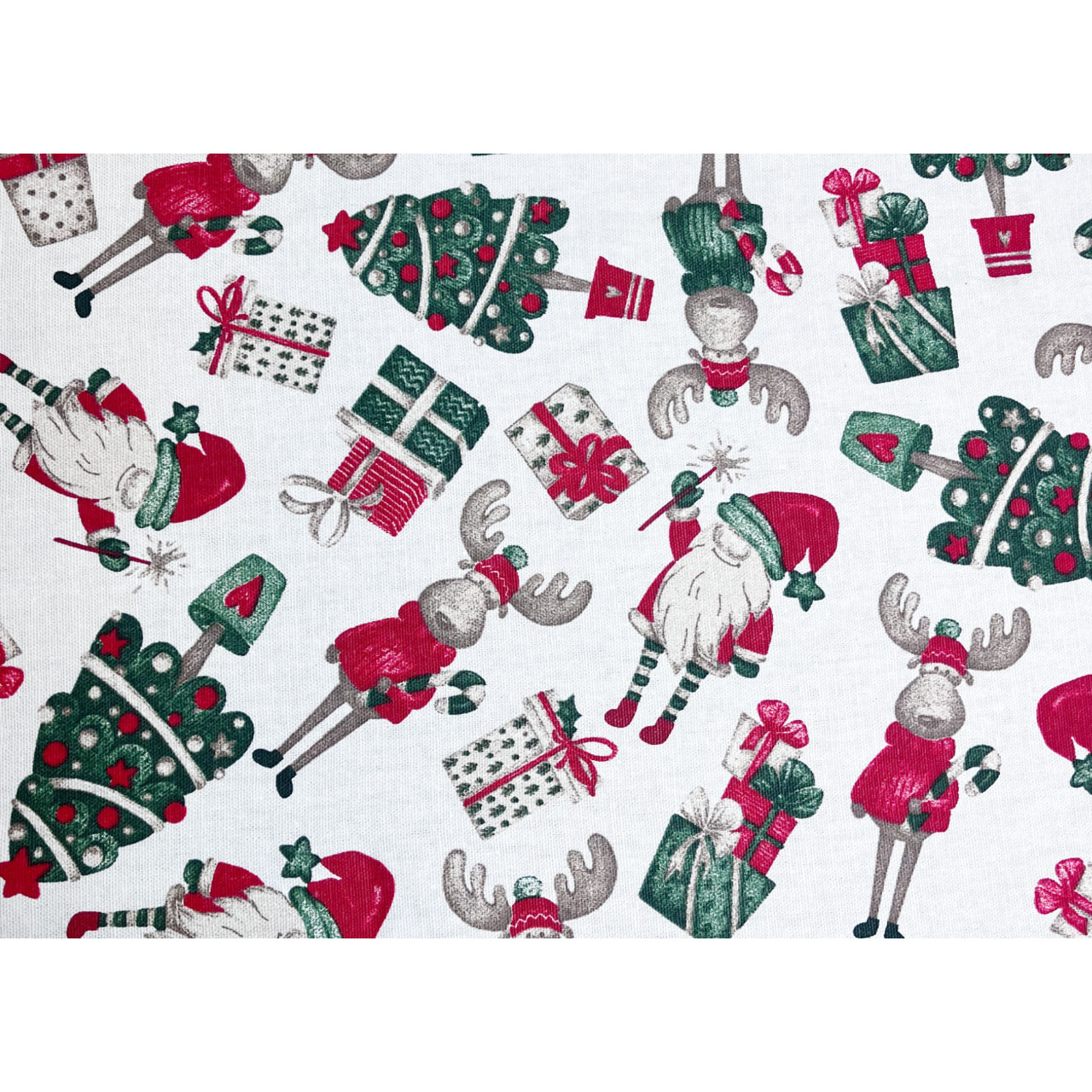 Tovaglia Natalizia Cucina Elfi e Renne