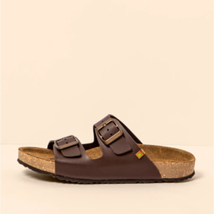 Sandalias NE50 VEGANO BROWN / WARAJI color Brown