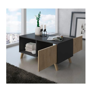 Mesa de centro Wind Gris Antracita - Puccini