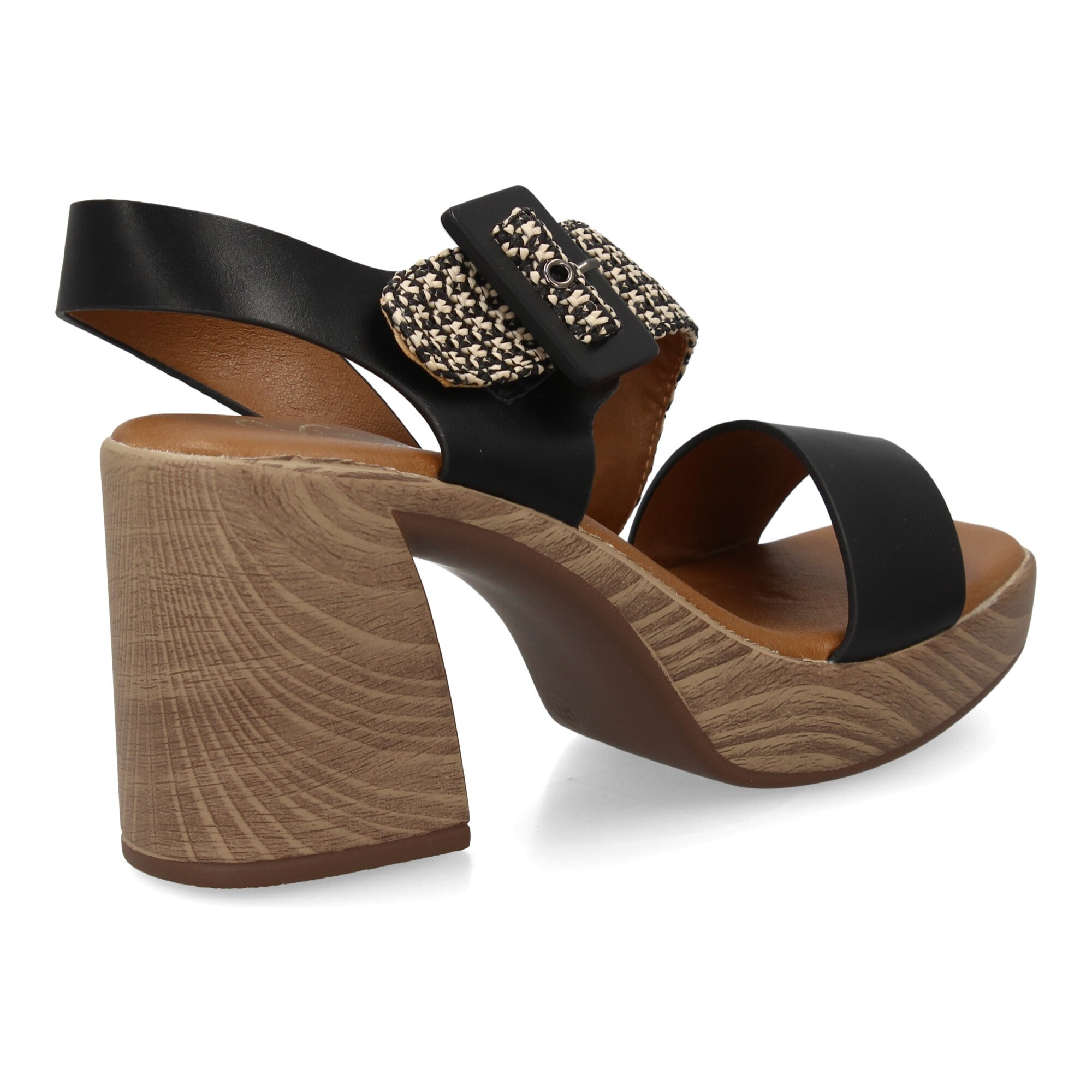 Sandalia tacón mujer elegante comoda