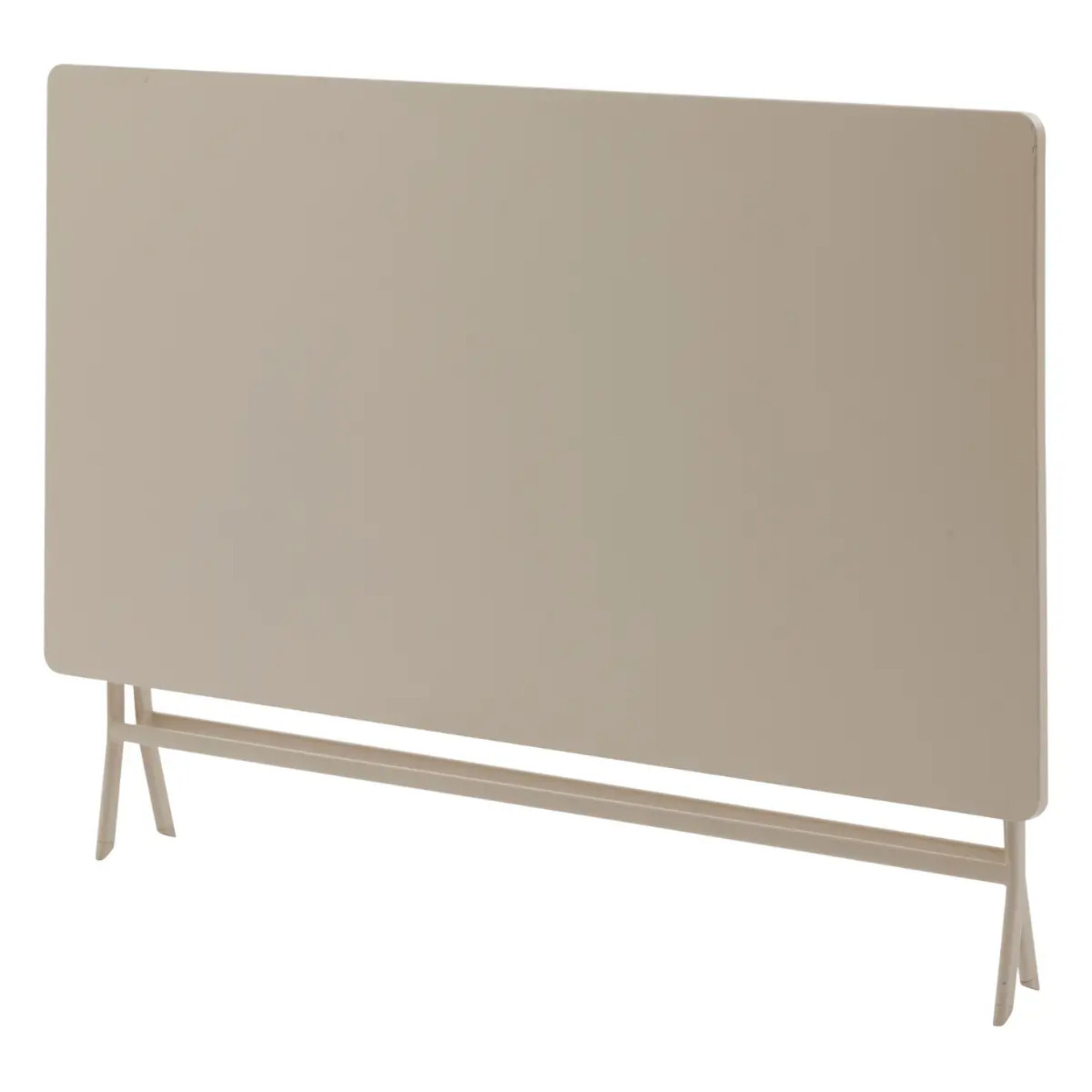 Table de jardin pliante rectangulaire "Greensboro" argile 6 places en acier
