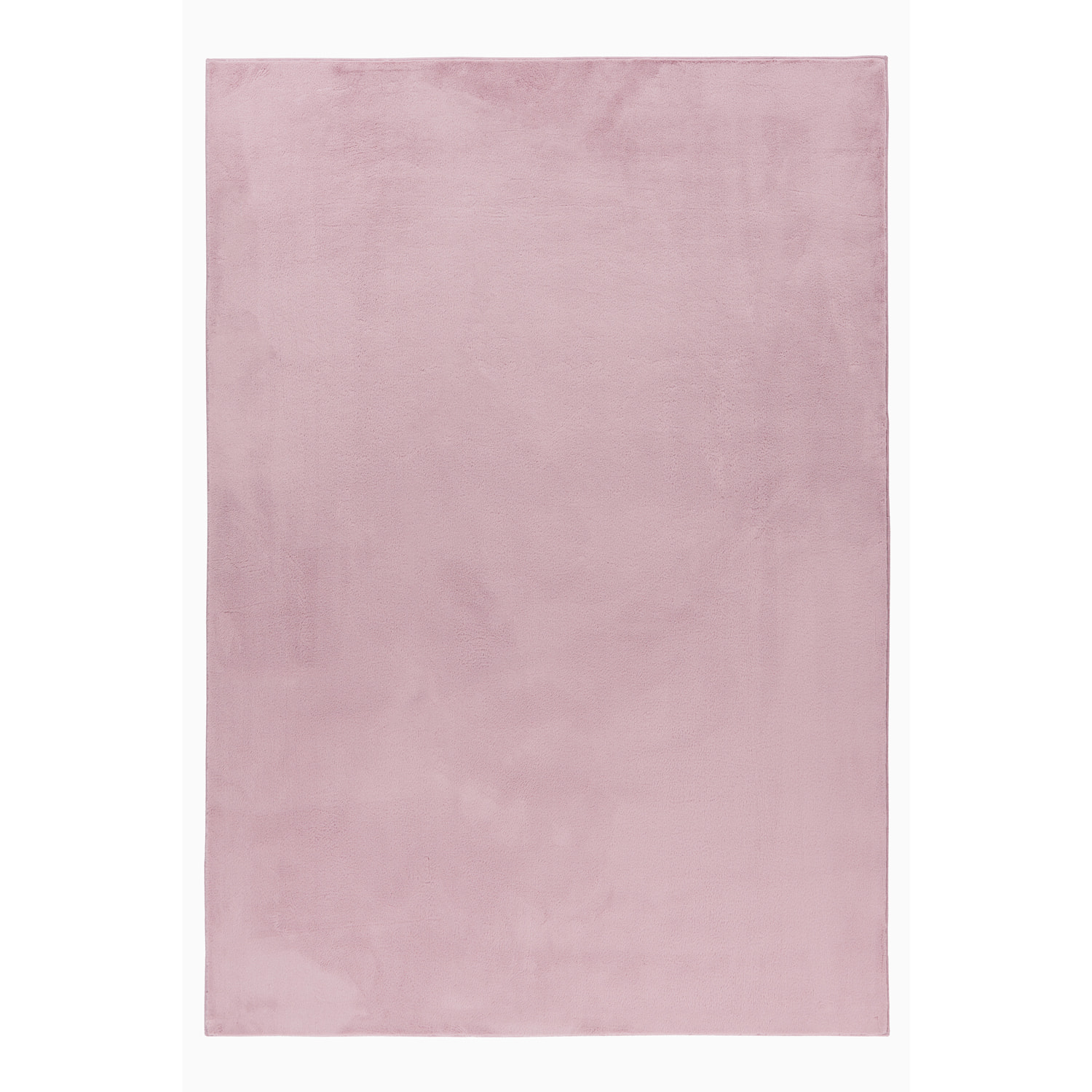 BARROW - Tapis en fausse fourrure doux uni Rose