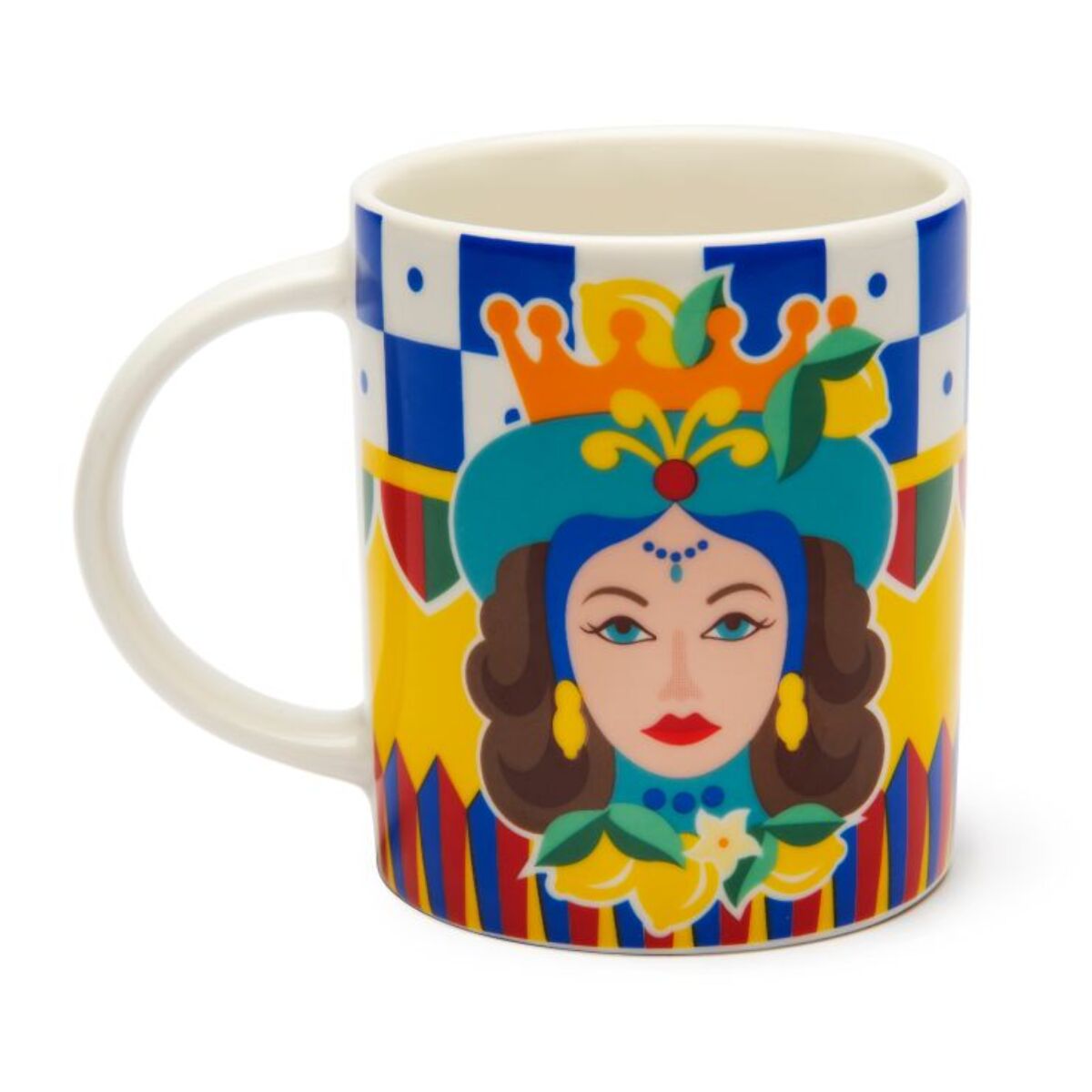 Set de 4 Mugs Excelsa – Sicilian Rhapsody, New Bone China Multicolore
