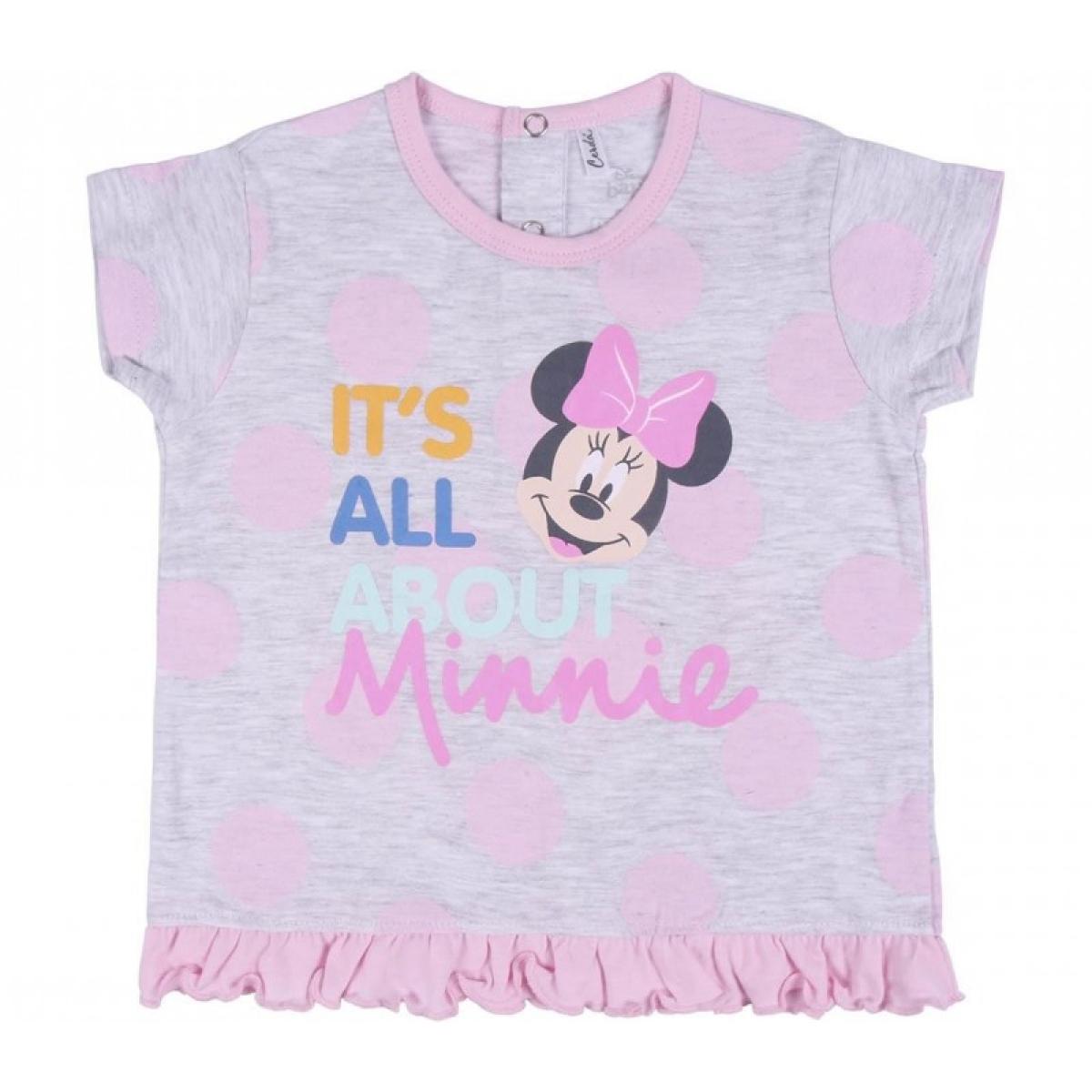 Pigiama corto Minnie Baby Lei Disney Rosa