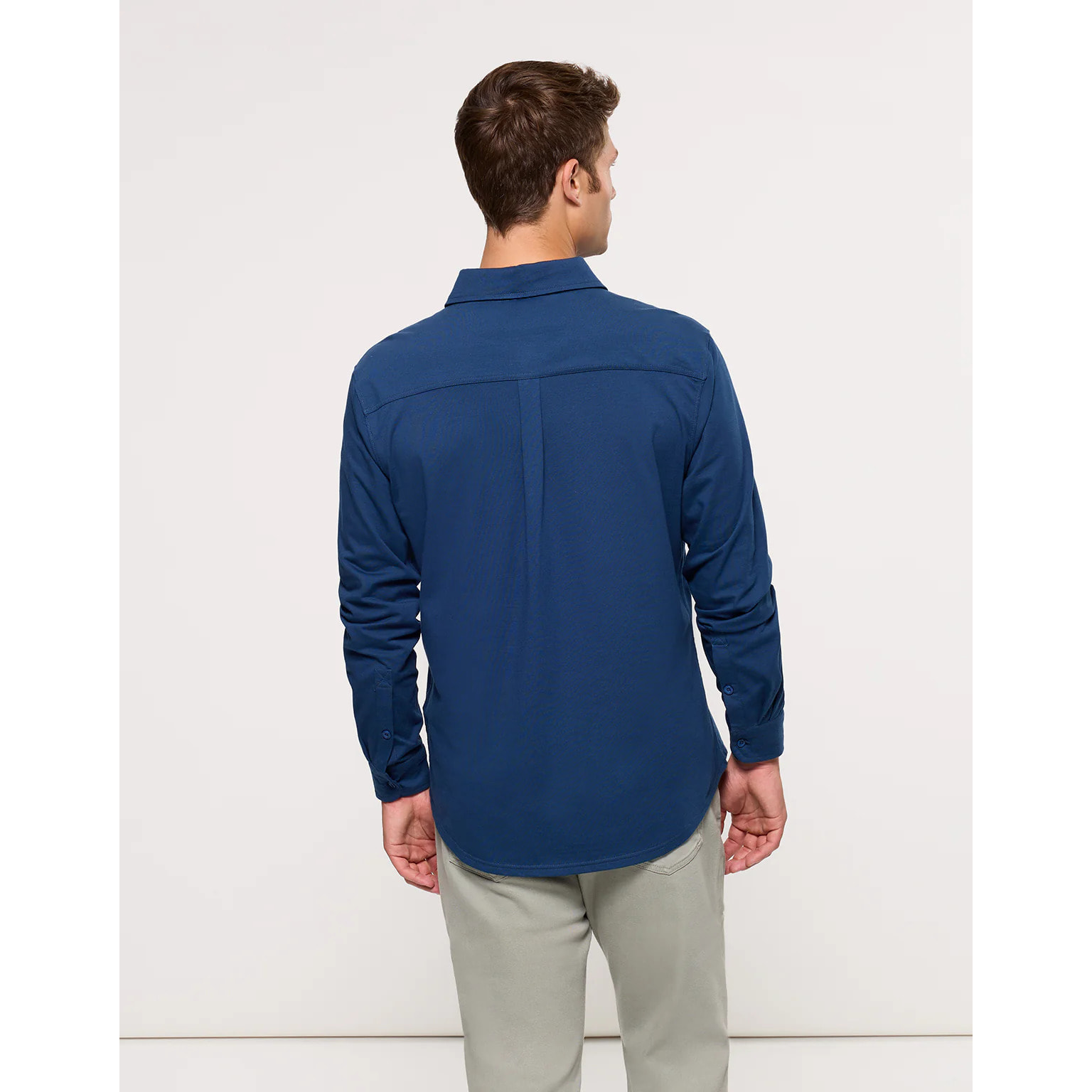 Camisa Manga Larga Azul Marino - Niana