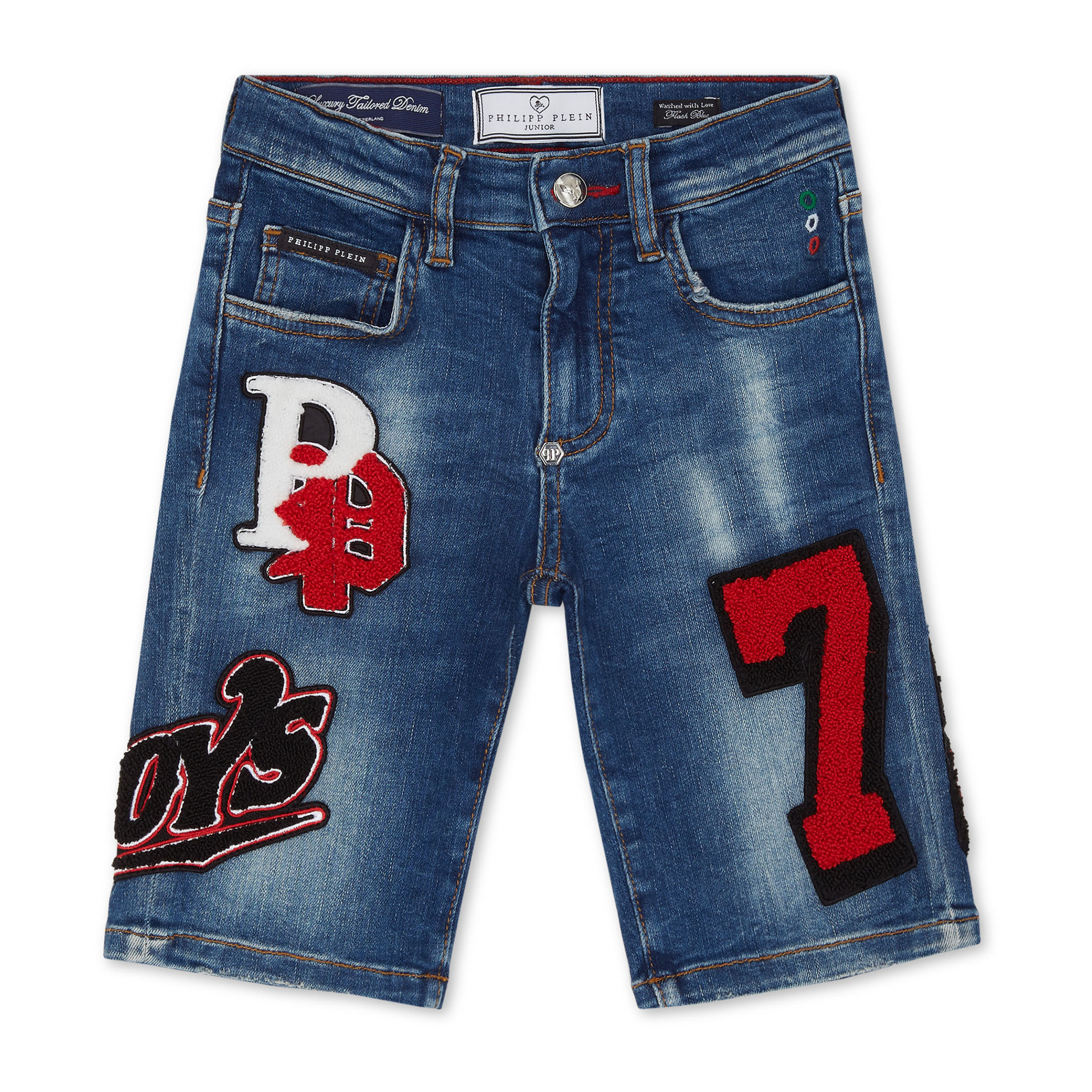 PHILIPP PLEIN SHORTS VAQUEROS FERMENTERA BULLDOGS