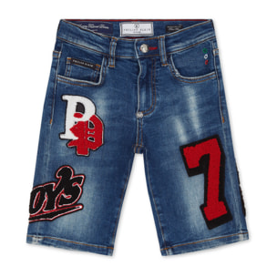 PHILIPP PLEIN SHORTS VAQUEROS FERMENTERA BULLDOGS