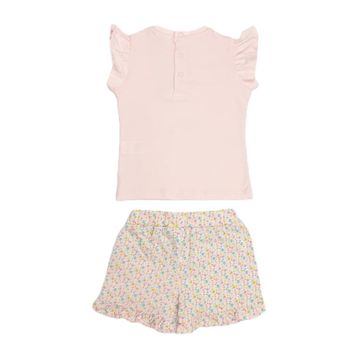 COMPLETO TSHIRT E SHORT VOLANT