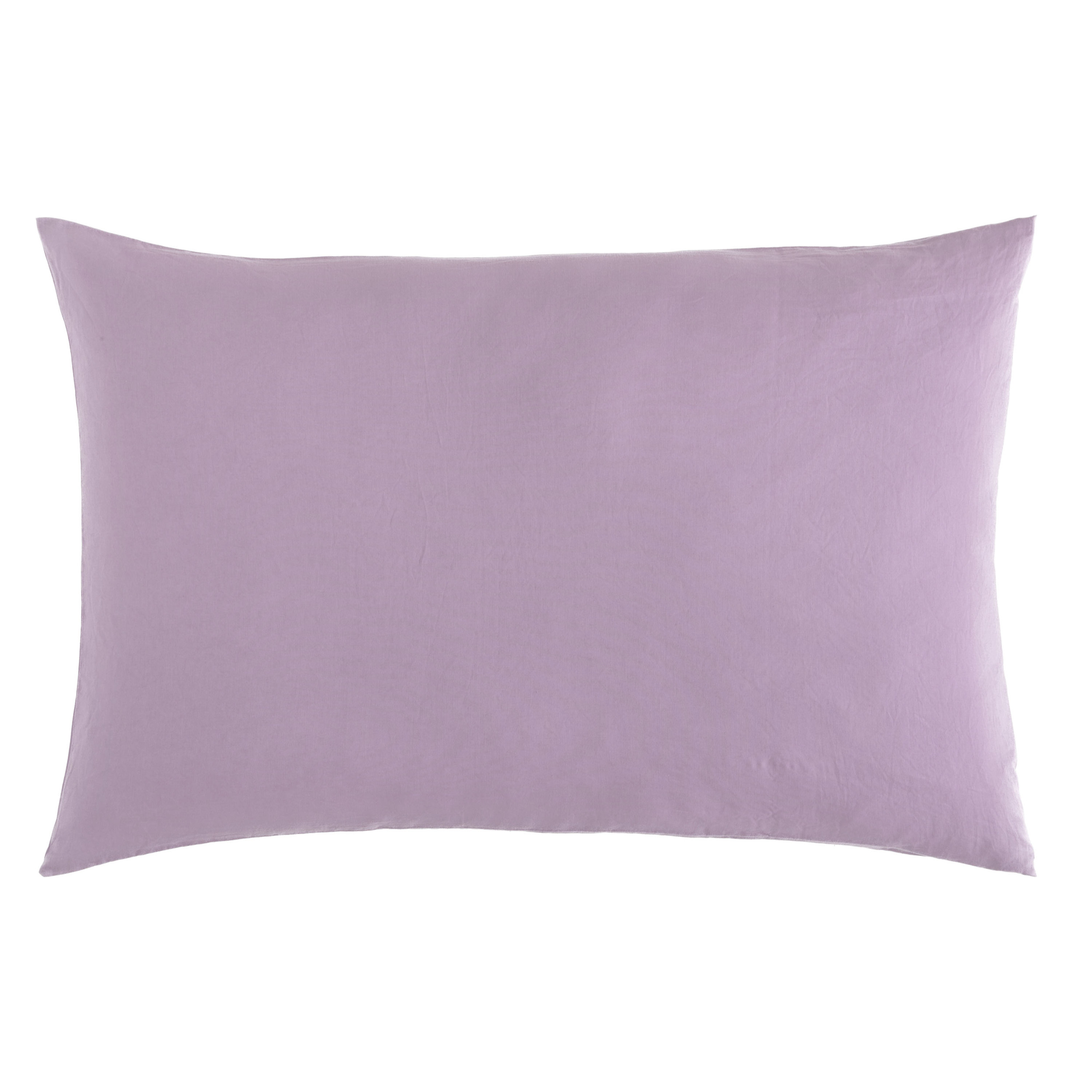 Naturals - Funda de Almohada - Tejido Lino - Lila