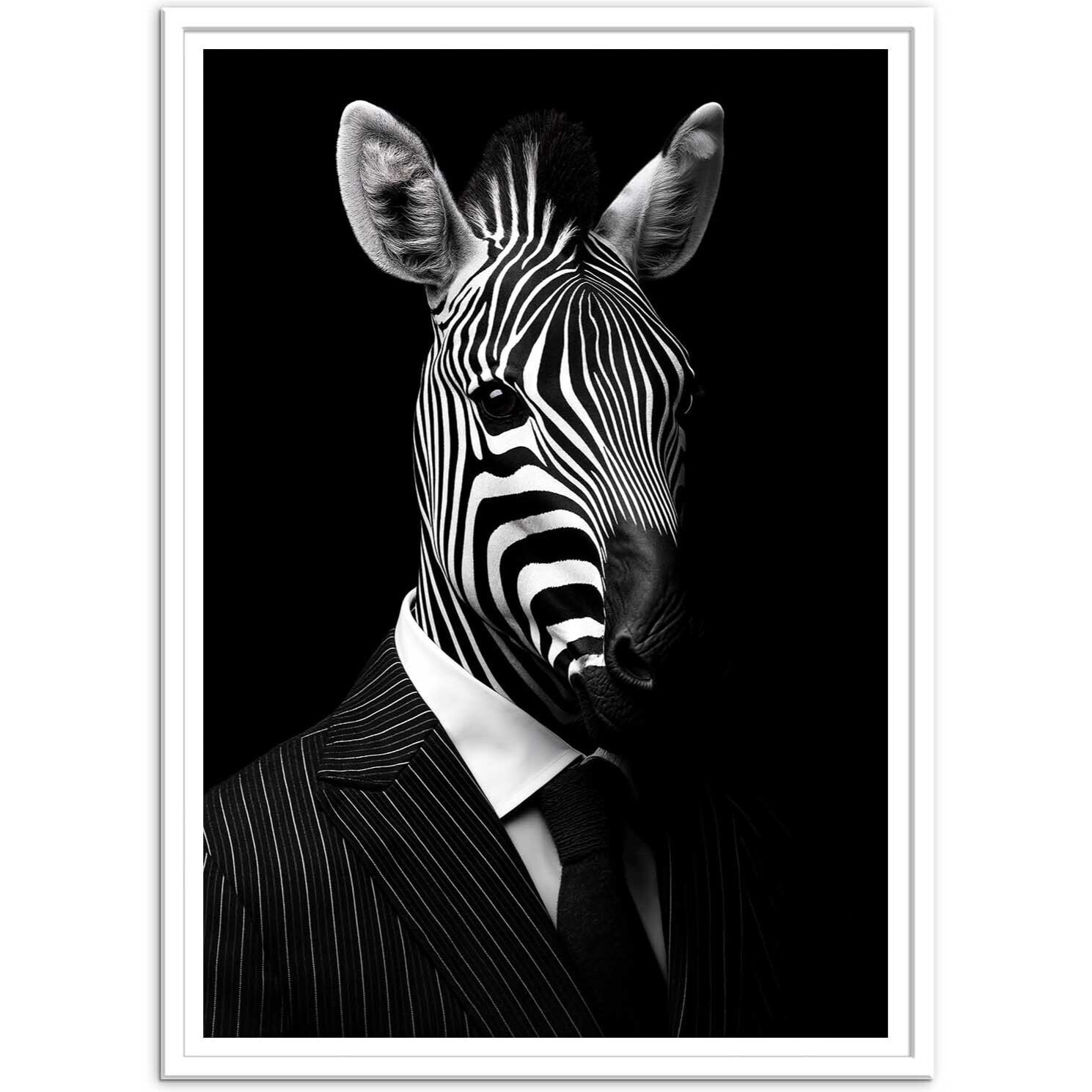Affiche - Zebra Wild Suits - Philippe Hugonnard