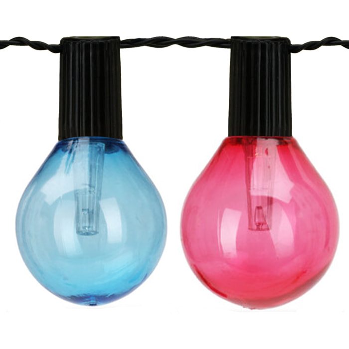 Set de luces led multicolores de panel solar y batería recargable incluida