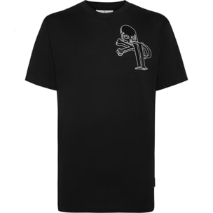 PHILIPP PLEIN Camiseta de cuello redondo y manga corta