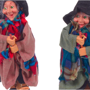 Befana - Pezzi 12 - 6xH18x5cm - Bianchi Dino SpA