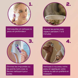 Aspirateur points noirs BEURER FC41 Appareil anti points noirs