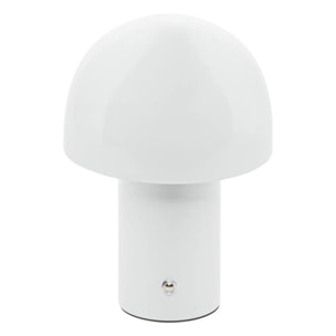Lampe à poser led USB "Zola" blanc H20cm