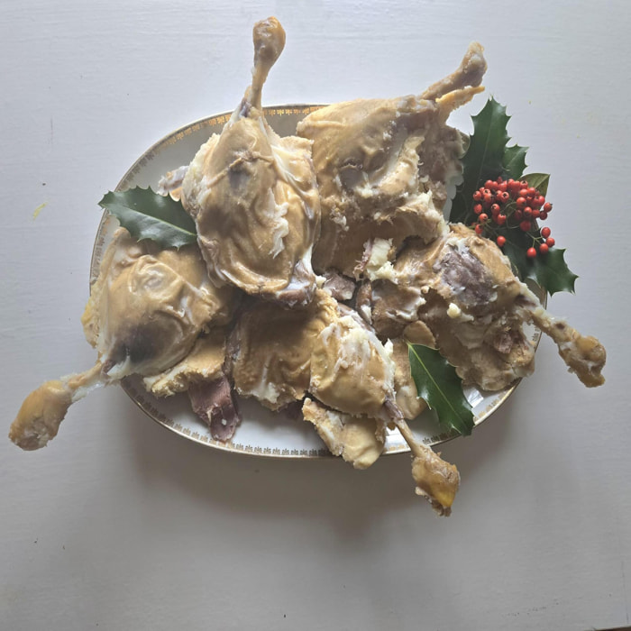 Confit de canard sous vide par 5 cuisses -1.2/1.5kg*** - France