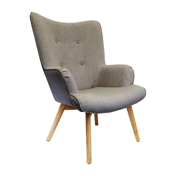 FAUTEUIL HELSINKI GRIS