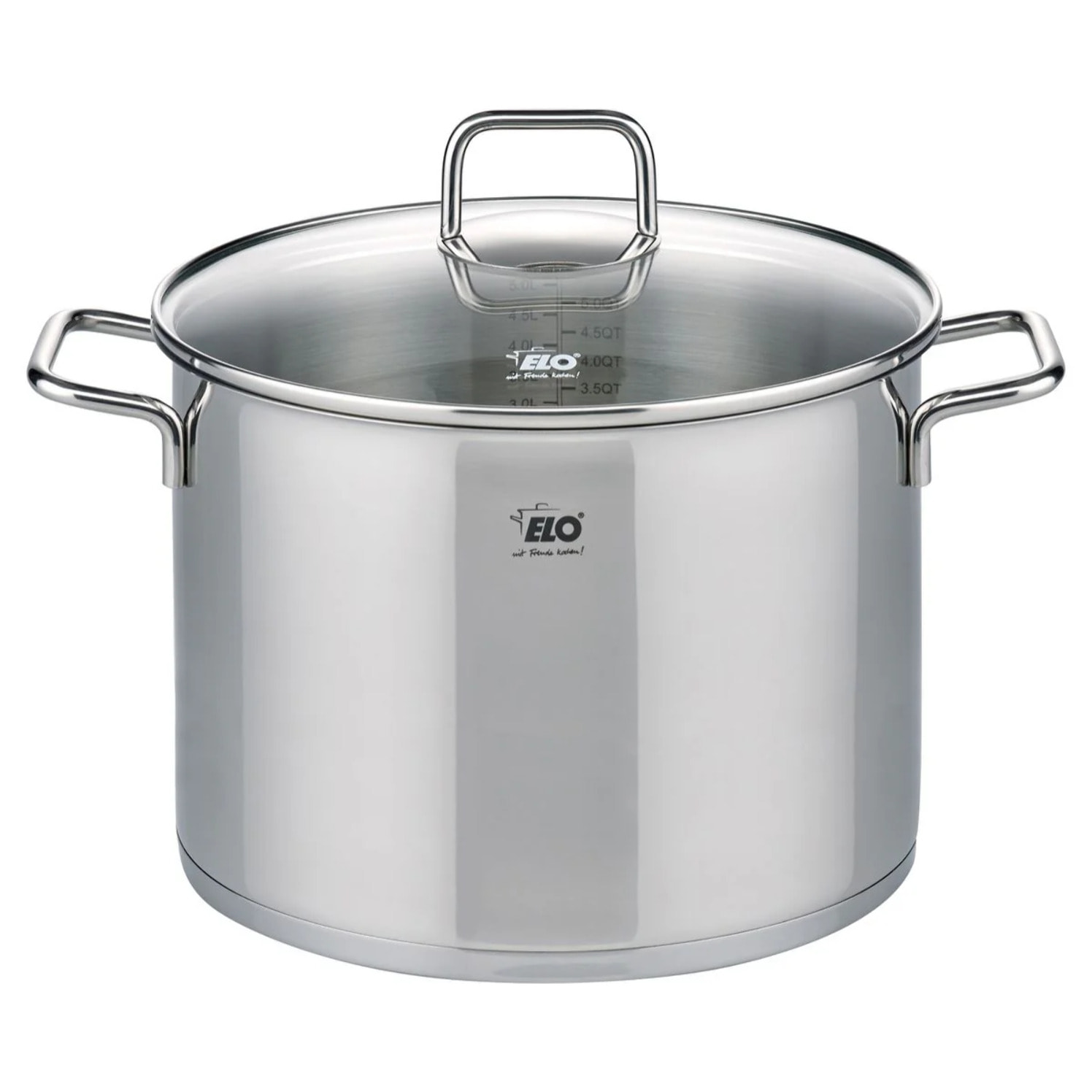 Faitout en inox 26 cm de 9,5 litres Elo Citrin