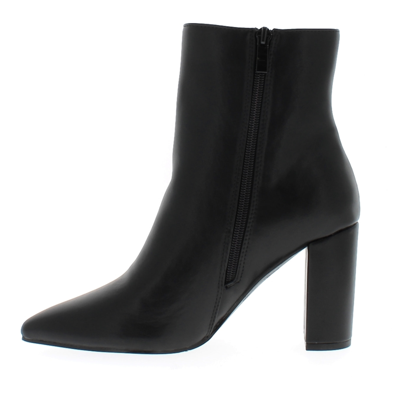 Marina Galanti Scarpe Donna Ecopelle Hankle Boot Block Heeled 80 MG W24A087 Black