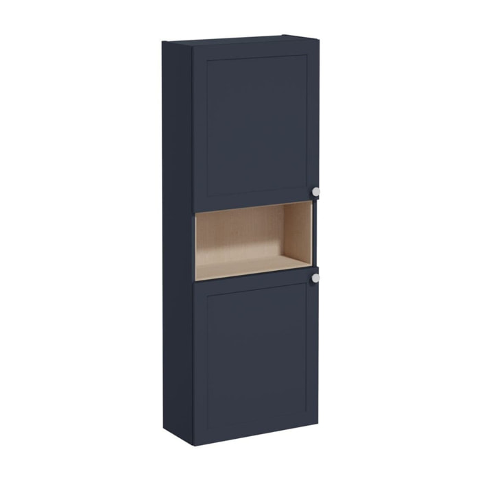 Meuble de salle de bain bas Vitra Root 55x155x25 cm bleu mat (ROOTCN55TM)
