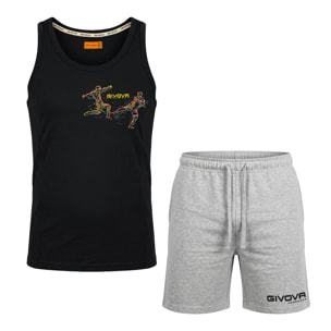 Completo Homewear Uomo Corto GIVOVA Cotone