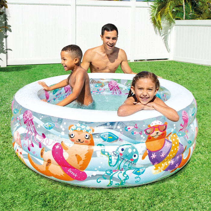 Intex Piscina Baby Acquario, 152x56 cm