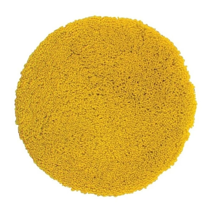 Tapis de bain rondMicrofibre HIGHLAND ?60cm Safran Spirella