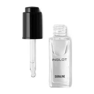 INGLOT Duraline, Aceite multiusos Best Seller Mundial, Convierte los productos en waterproof, Revive productos secos, Crea las sombras con eyeliner. 9ml