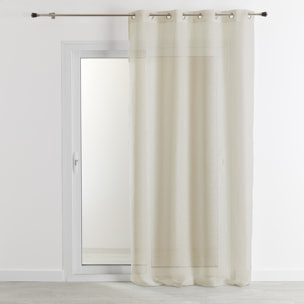 Rideau voilage 100% lin fluide - Lin