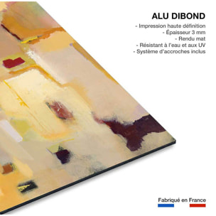 Tableau casa ocre Tableau alu Dibond