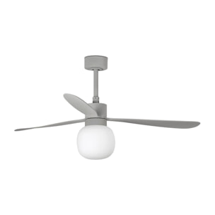 AMELIA L BALL LED ventilatore da soffitto grigio