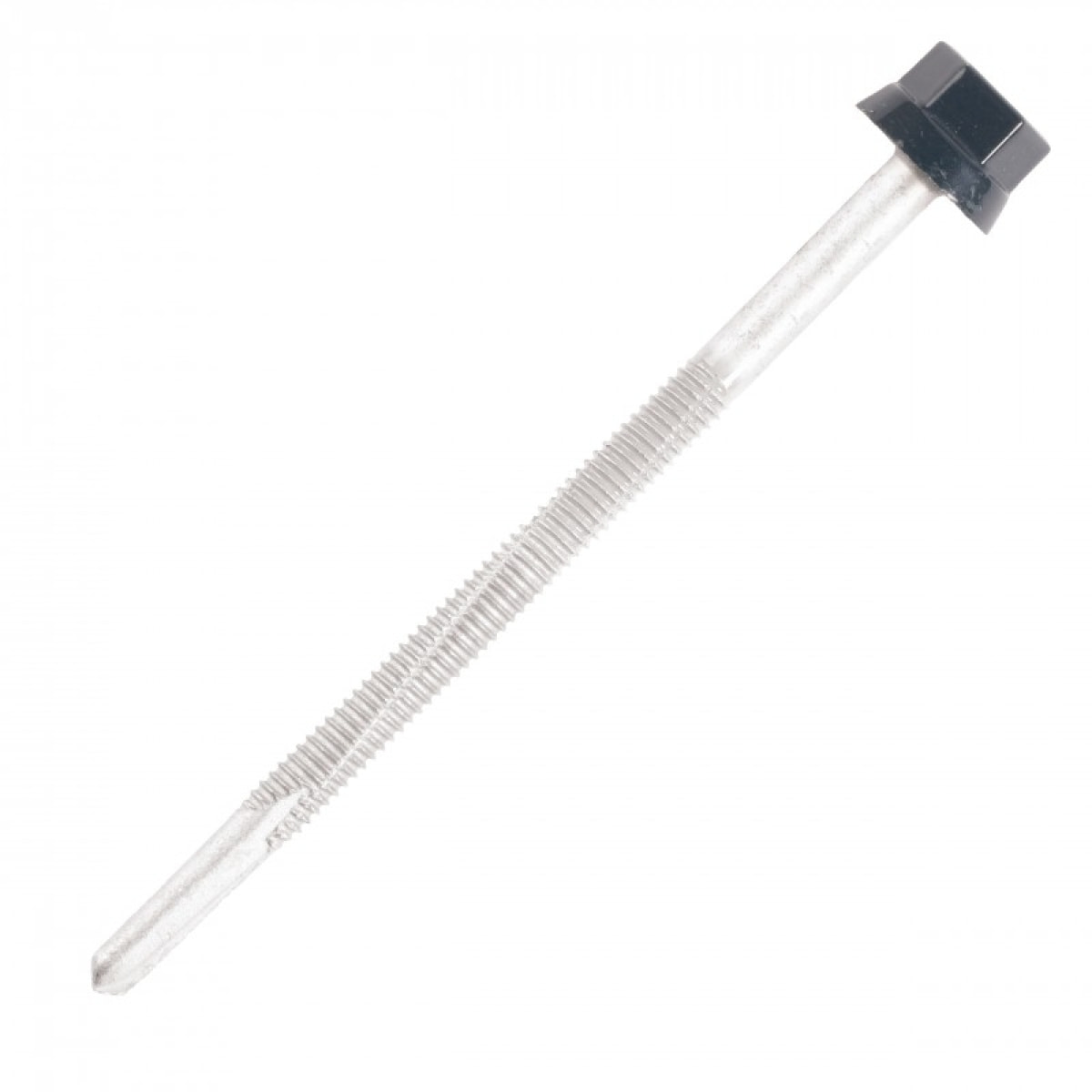 Vis bac acier SCELL-IT sommet nervure Support métal IPN - Ø5.5 x 85 mm - TH12 - Anthracite RAL7016 - Sachet de 100 - ZTP-55085-7016