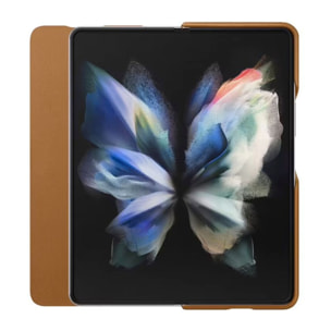 Etui IBROZ Samsung Z Fold3 marron