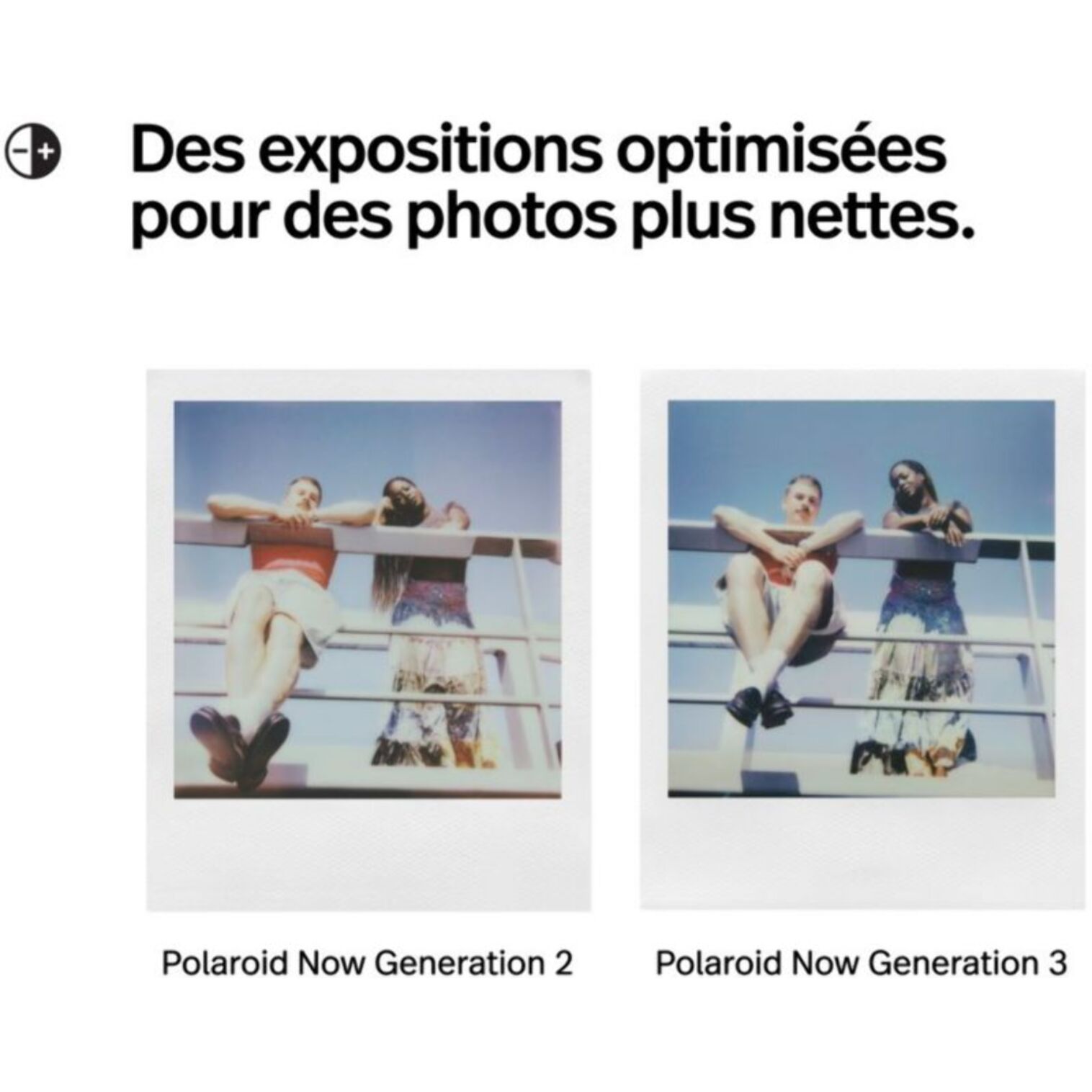 Appareil photo Instantané POLAROID Now Generation 3 Purple + 8 flims