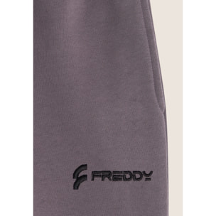 Pantalone jogger donna in felpa con piccolo logo FREDDY