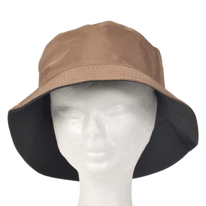 CAPPELLO DONNA TINTA UNITA BRONZO