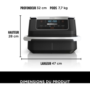 Friteuse sans huile NINJA Foodi Max Dual Zone AF550EU