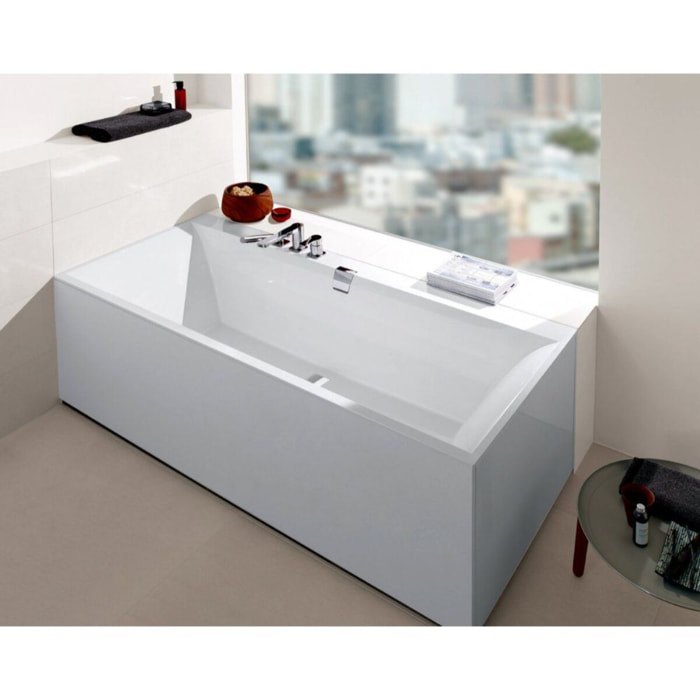 Baignoire droite 190 X 90 Squaro Edge 12 quaryl