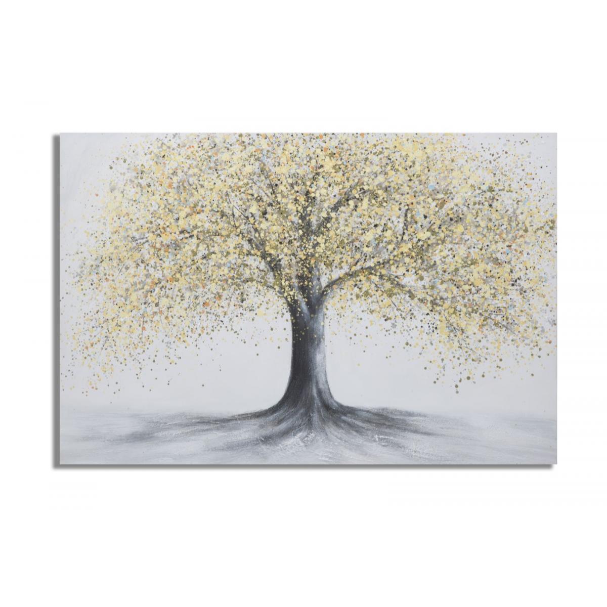 DIPINTO SU TELA TREE SIMPLE -B- CHARME1921 MULTICOLORE