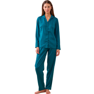 Pigiama donna pullino in raso a taglio uomo Noidinotte